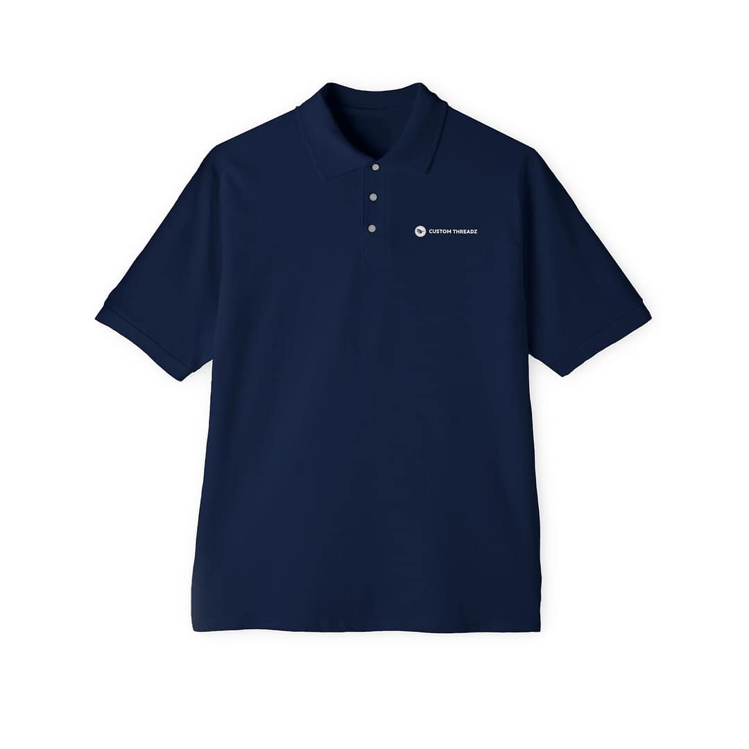Custom Threadz Men's Cotton Polo Shirt - Image 6