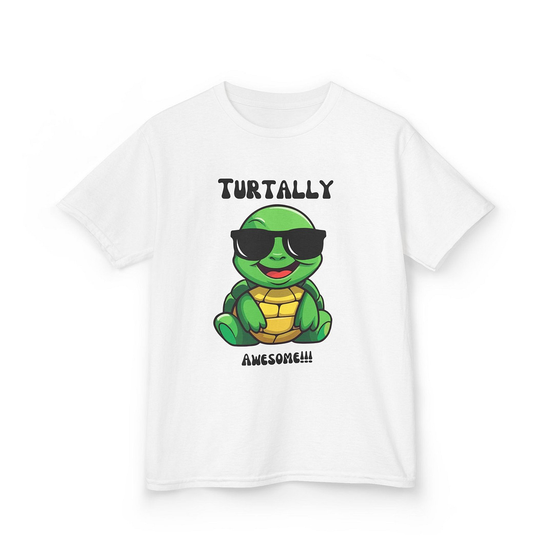 Turtally Awesome Childten's Cotton T-shirt - Image 3